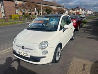 Used Fiat 500 Lounge 69 HP (50 kW) 2013 White Hatchback