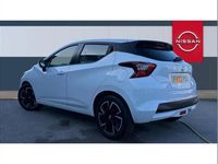 Used Nissan Micra Acenta 92 HP (67 kW) 2022 White Hatchback
