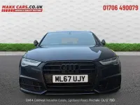 Used Audi A6 Black Edition 190 HP (139 kW) 2017 Blue Sedan