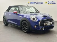 Used Mini Cooper S Cabriolet 2018 Blue Cabriolet