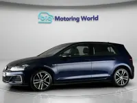 Used VW Golf VII GTE 201 HP (147 kW) 2018 Blue Hatchback