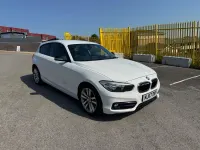Used BMW 118 Sport Line 136 HP (100 kW) 2017 White Hatchback
