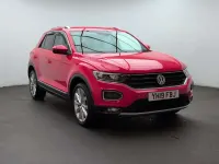 Used VW T-Roc SEL 150 HP (110 kW) 2019 Red SUV