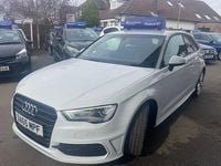 Used Audi A3 S-Line 150 HP (110 kW) 2015 White Hatchback