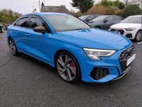 Used Audi S3 Black Edition 306 HP (225 kW) 2023 Blue Sedan