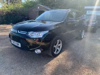 Używany Mitsubishi Outlander 2013 Czarny SUV