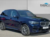 Used BMW X5 M Sport 394 HP (289 kW) 2021 Blue SUV