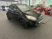 Used Ford Ka Zetec 69 HP (50 kW) 2015 Black Hatchback
