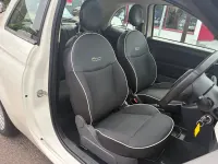 Used Fiat 500 Lounge 69 HP (50 kW) 2014 White Hatchback