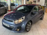 Used Kia Rio 2016 Blue Hatchback