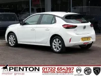 Used Vauxhall Corsa Edition 75 HP (55 kW) 2022 White Hatchback