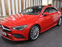 Used Mercedes CLA250 AMG Line Premium Plus 2019 Red Coupe