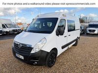 Used Vauxhall Movano 130 HP (95 kW) 2018 White MPV