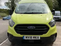 Used Ford Transit Custom 2018 Green Van