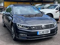 Used VW Passat R-line 150 HP (110 kW) 2019 Grey Sedan
