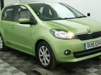 Used Skoda Citigo Elegance 75 HP (55 kW) 2015 Green Hatchback
