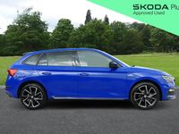 Used Skoda Scala Monte Carlo 147 HP (108 kW) 2023 Blue Hatchback