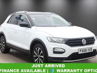 Used VW T-Roc Design 115 HP (84 kW) 2018 White SUV