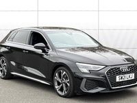 Used Audi A3 S-Line 150 HP (110 kW) 2021 Black Sedan
