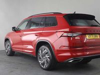 Used Skoda Kodiaq vRS 180 HP (132 kW) 2021 Velvet red metallic SUV