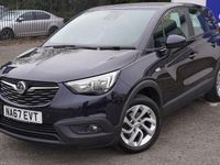 Used Vauxhall Crossland X S 99 HP (72 kW) 2017 Blue SUV