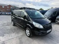 Used Ford Transit Custom Limited 130 HP (95 kW) 2016 Black Van