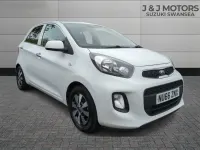 Used Kia Picanto 66 HP (48 kW) 2016 White Hatchback