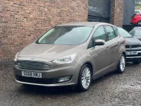 Used Ford C-MAX Titanium 125 HP (91 kW) 2018 Silver MPV