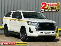 Used Toyota HiLux 150 HP (110 kW) 2021 White Pickup