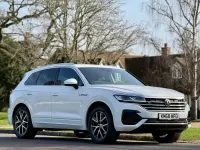 Used VW Touareg R-line 286 HP (210 kW) 2018 White SUV