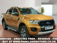 Used Ford Ranger Wildtrack 2020 Orange Pickup