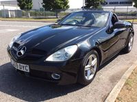 Used Mercedes SLK200 184 HP (135 kW) 2009 Black Cabriolet