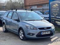 Used Ford Focus Zetec 100 HP (73 kW) 2008 Blue Estate