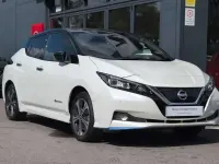 Used Nissan Leaf Tekna 160 kW (218 HP) 2020 White Hatchback