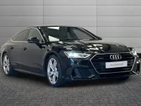 Used Audi A7 Sportback S-Line 201 HP (147 kW) 2023 Mythos black Hatchback