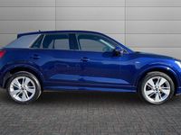 Used Audi Q2 S-Line 150 HP (110 kW) 2022 Navarra blue SUV
