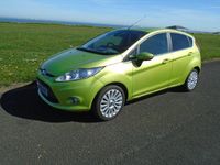 Used Ford Fiesta Titanium 2009 Green Hatchback