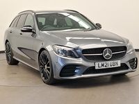 Used Mercedes C300 AMG line 258 HP (189 kW) 2021 Grey Estate