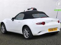 Used Mazda MX5 131 HP (96 kW) 2016 White Cabriolet