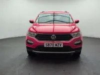 Used VW T-Roc SE 150 HP (110 kW) 2021 Red SUV