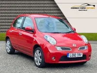 Used Nissan Micra N-TEC 2010 Red Hatchback