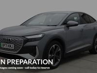 Used Audi Q4 Sportback e-tron S-Line 150 kW (204 HP) 2022 Grey SUV