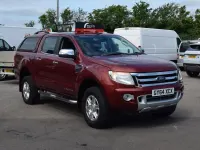Used Ford Ranger Limited 200 HP (147 kW) 2014 Red Pickup
