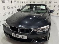 Used BMW 420 M Sport 2016 Black Cabriolet