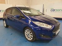 Used Ford Fiesta Titanium 2015 Blue Hatchback