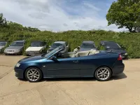 Used Saab 9-3 Aero 2006 Blue Cabriolet