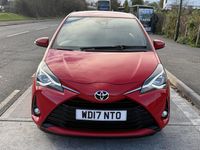 Used Toyota Yaris 2017 Red Hatchback