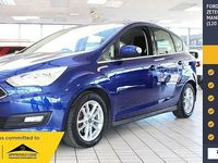 Used Ford C-MAX Zetec 120 HP (88 kW) 2016 Blue MPV