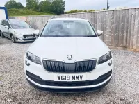 Gebraucht Skoda Karoq SE 150 PS (110 kW) 2019 Weiß SUV