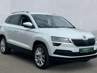 Used Skoda Karoq SE L 150 HP (110 kW) 2018 White SUV